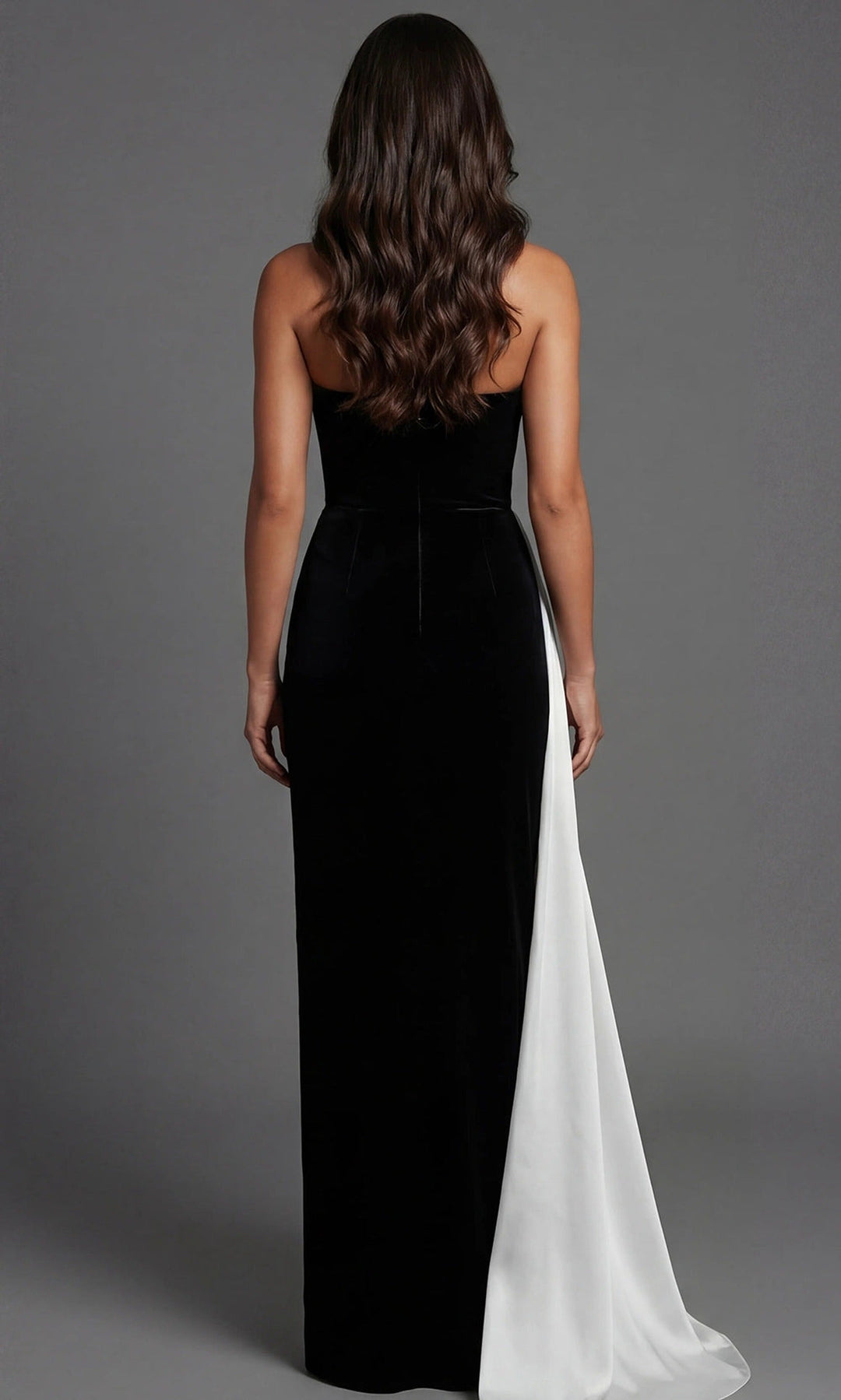 Jovani 50241 Black/White