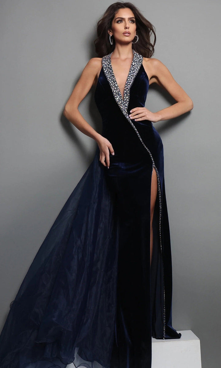 Jovani 50544 Navy/Navy
