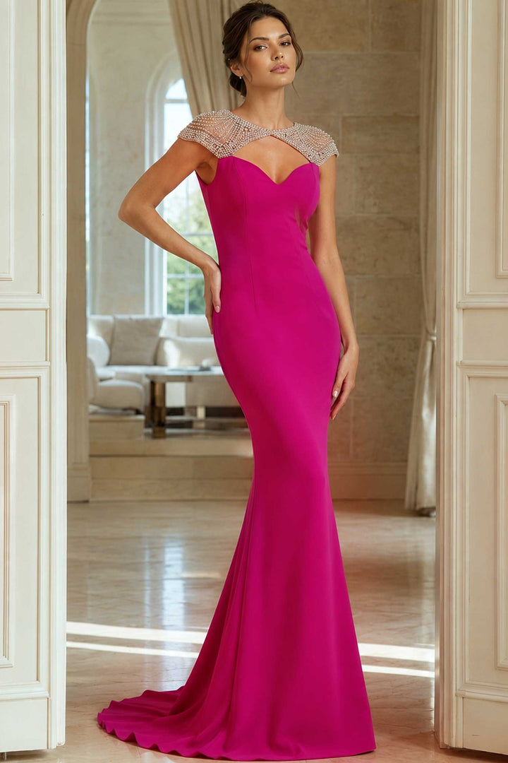 Jovani 50549 Fuchsia