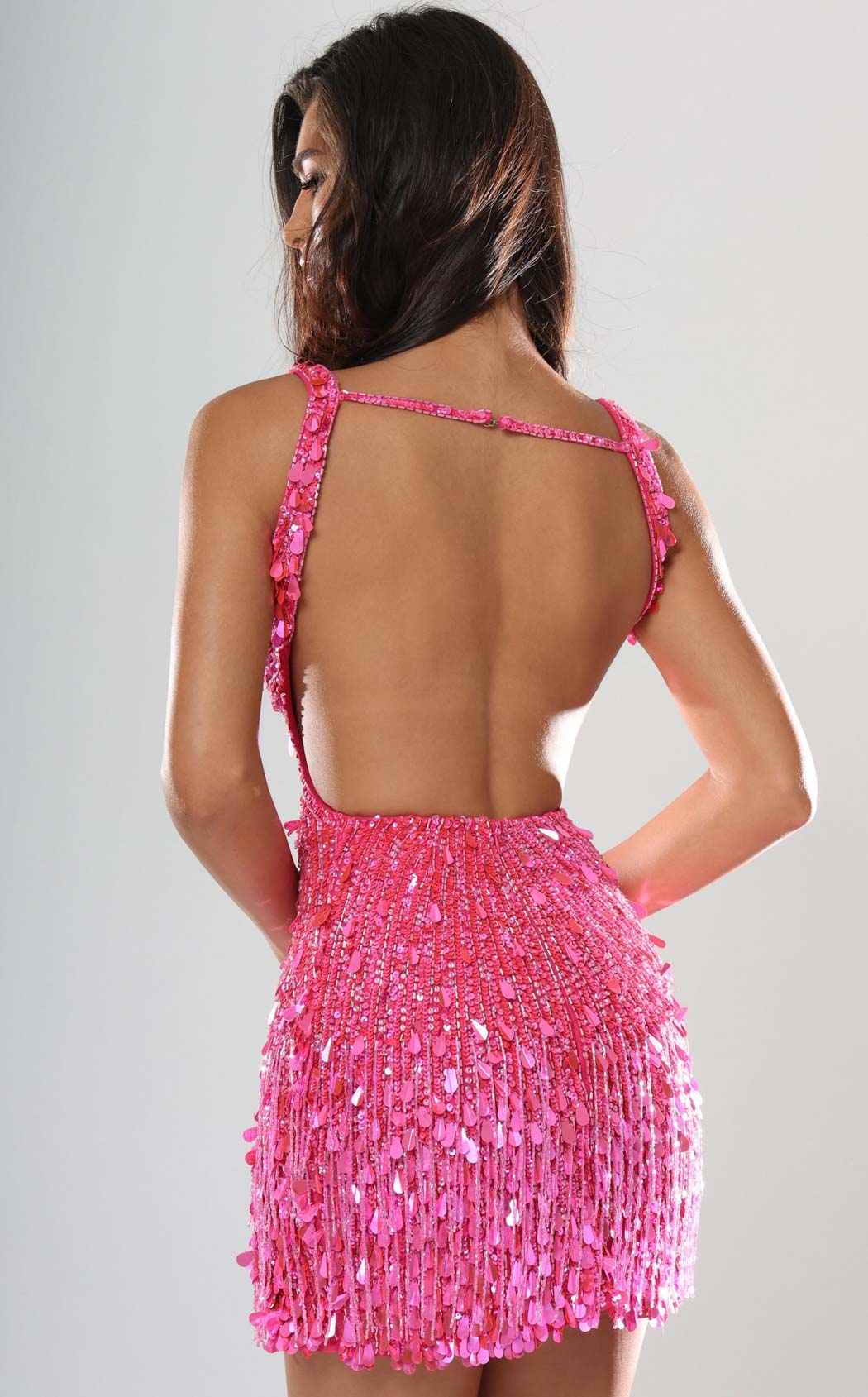 Jovani 51547 Neon-Pink