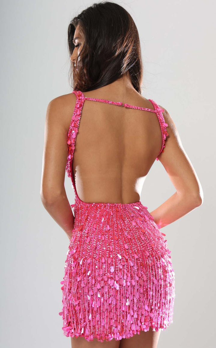Jovani 51547 Neon-Pink