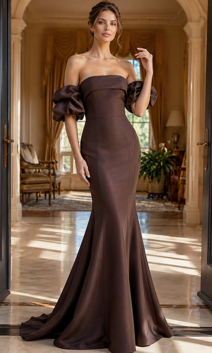 Jovani 51577 Brown