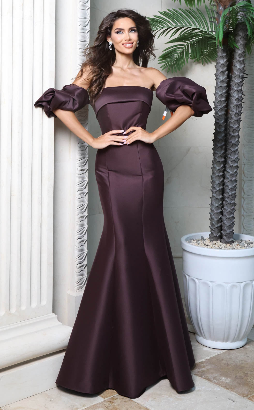 Jovani 51577 Brown