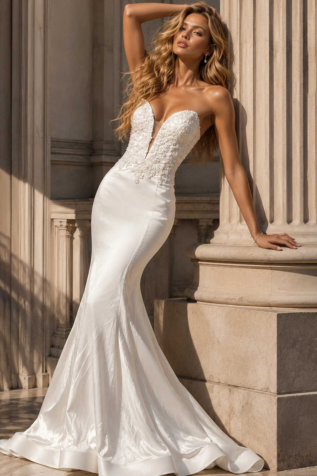 Jovani 51689 White