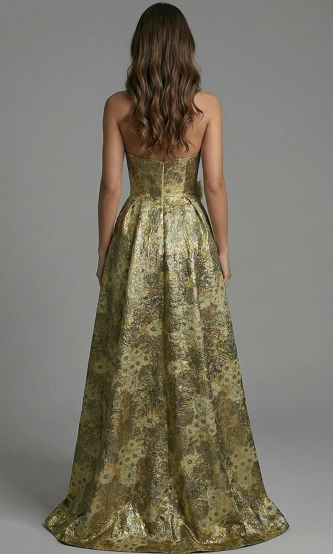 Jovani 51692 Yellow-Multi