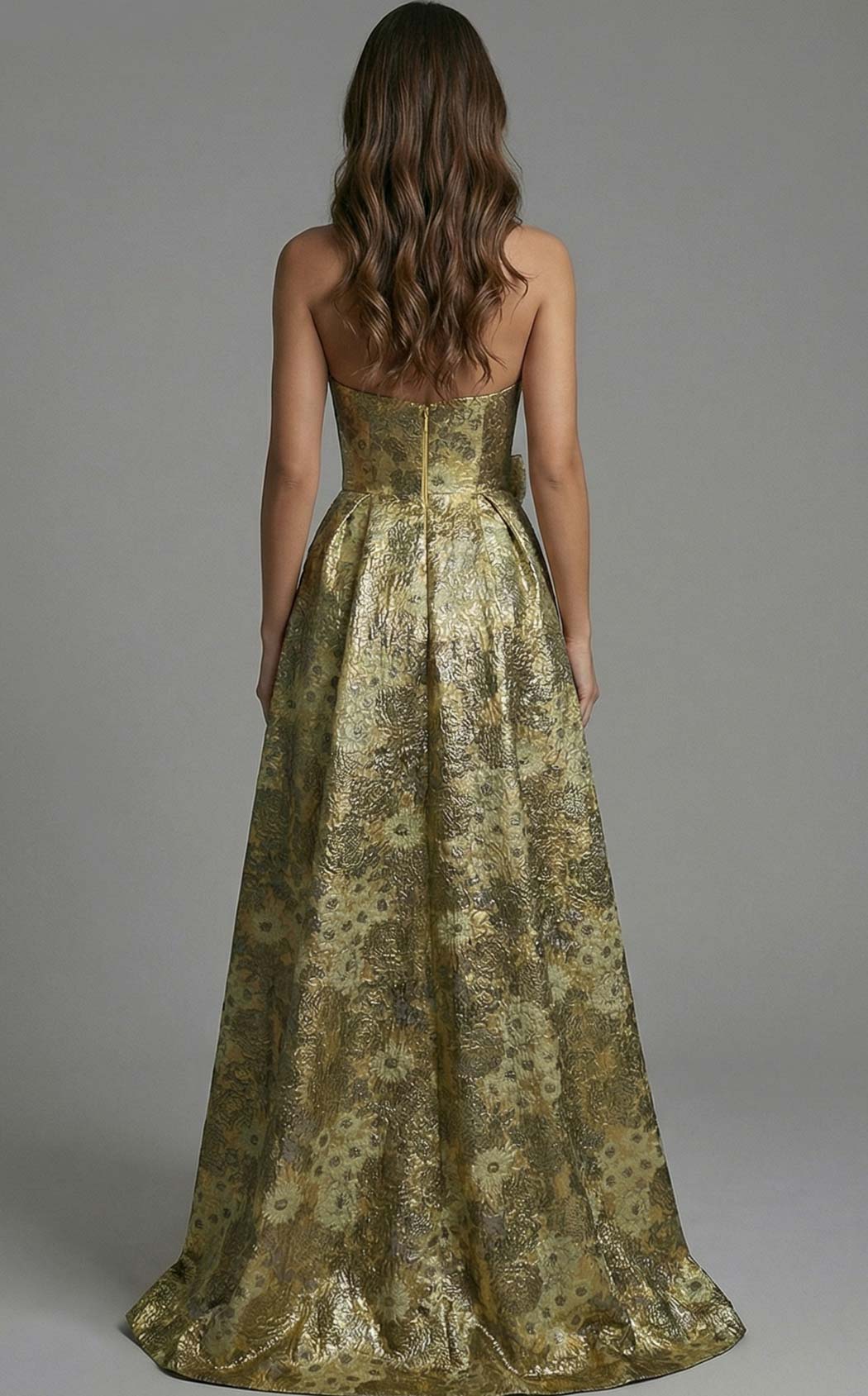 Jovani 51692 Yellow-Multi