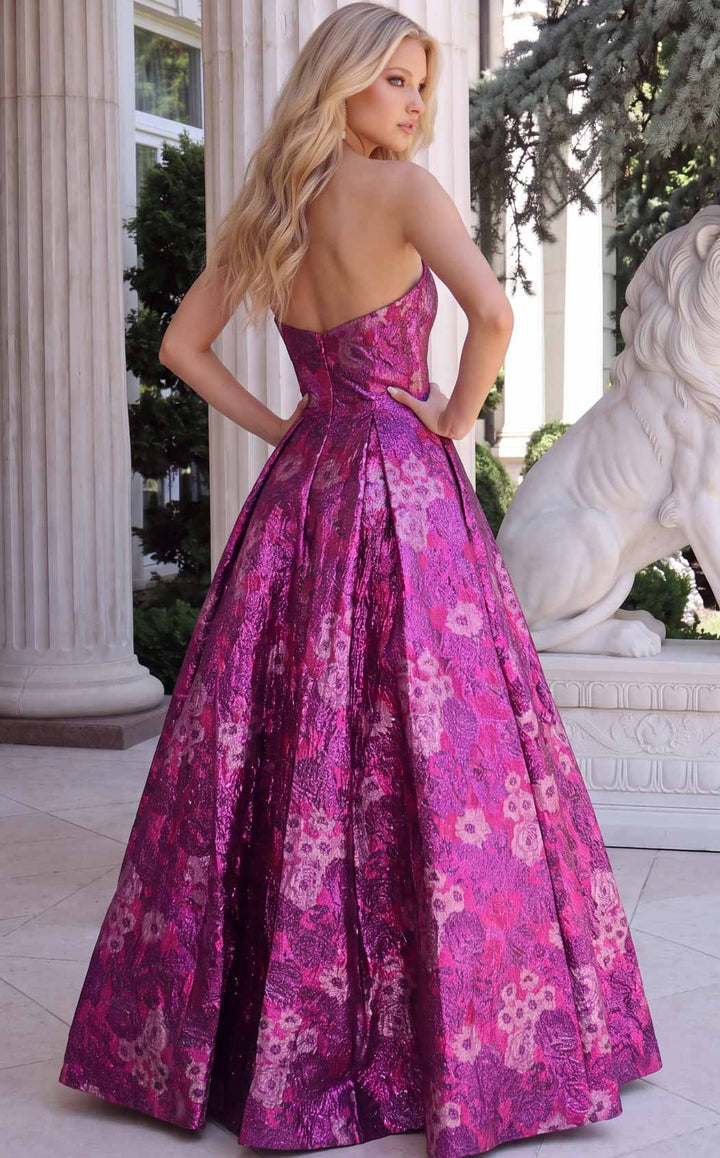 Jovani 51694 Purple-Multi