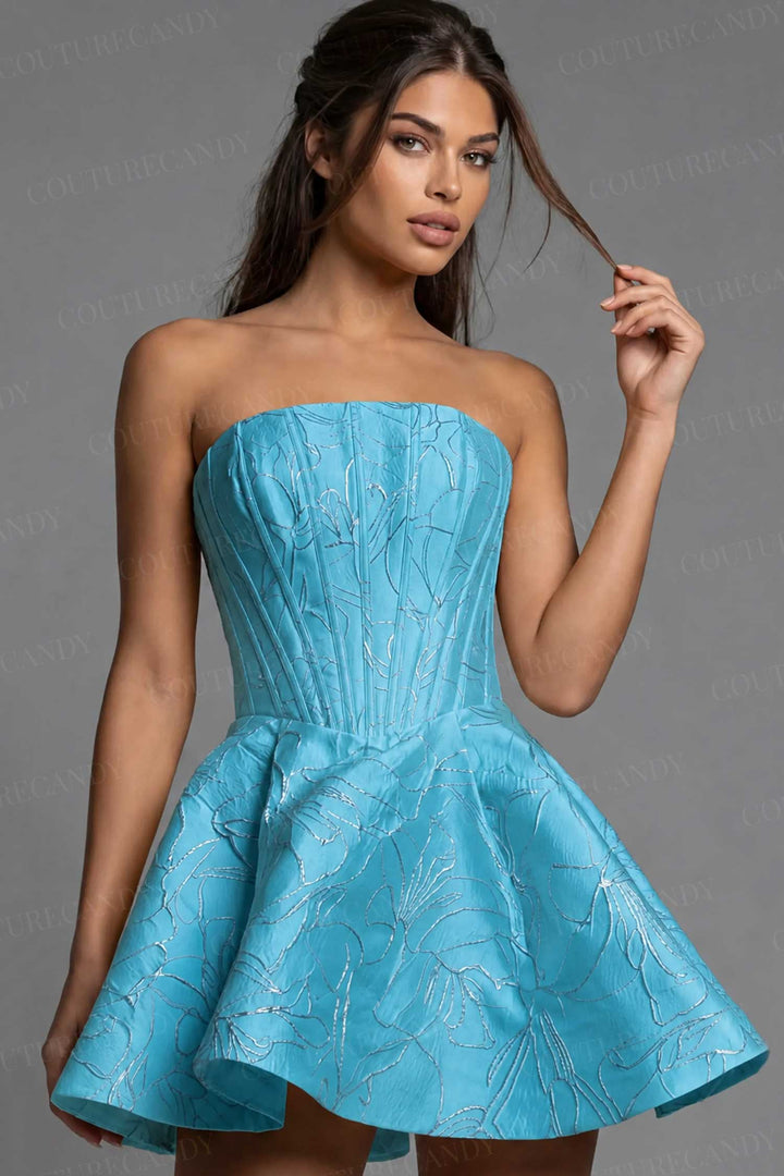 Jovani 51709 Turquoise
