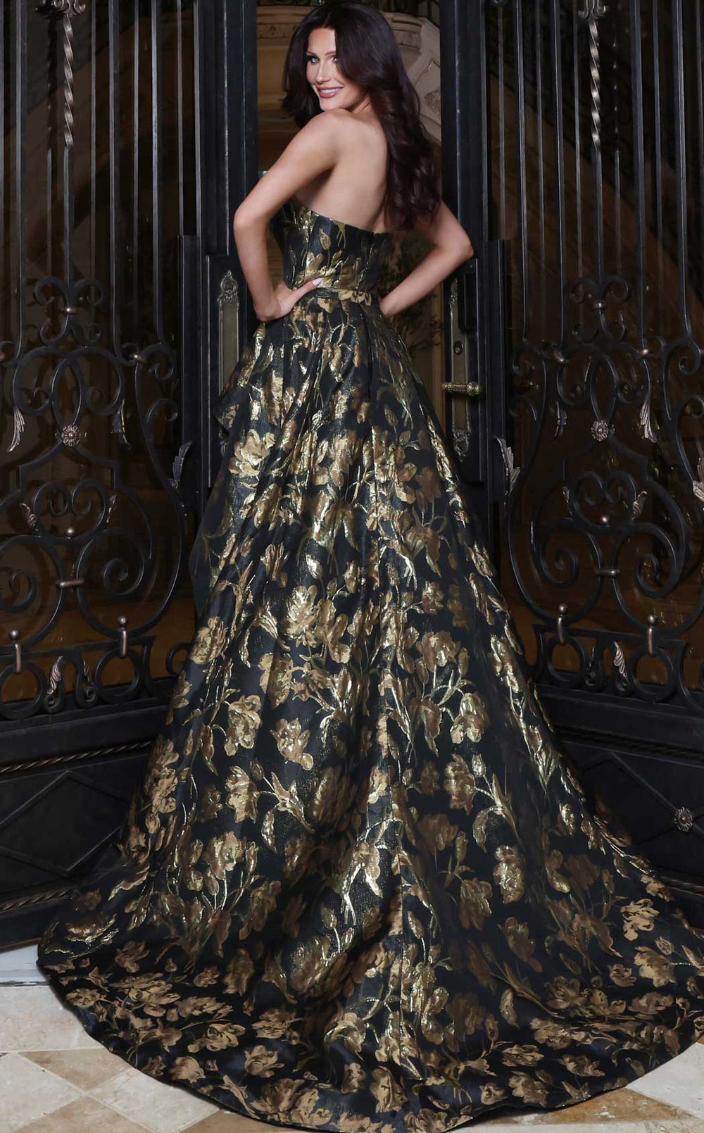 Jovani 51912 Black/Gold