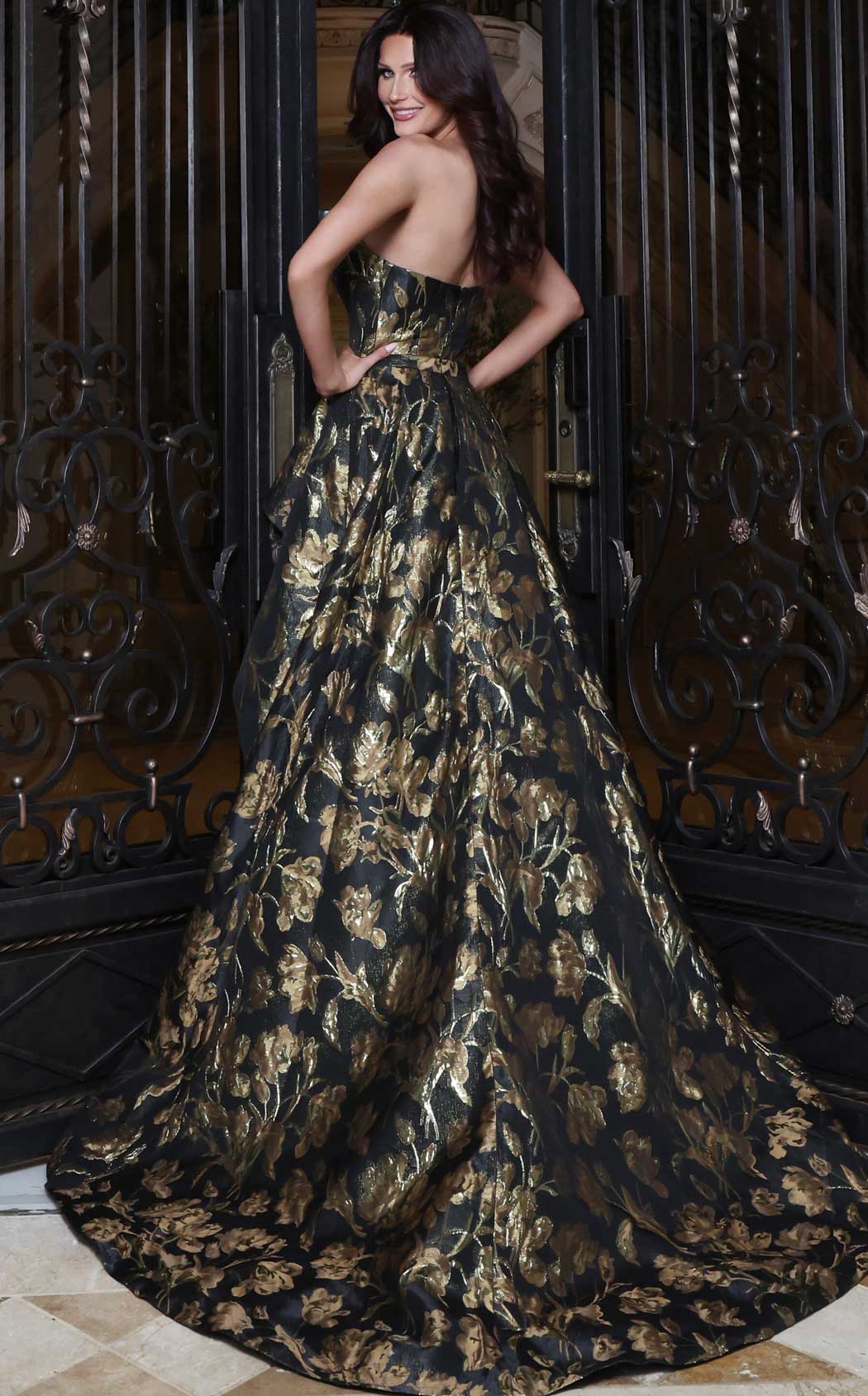 Jovani 51912 Black/Gold
