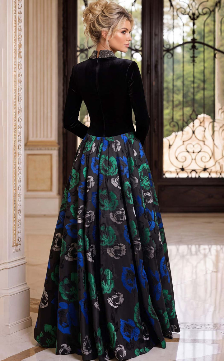 Jovani 51940 Black-Multi