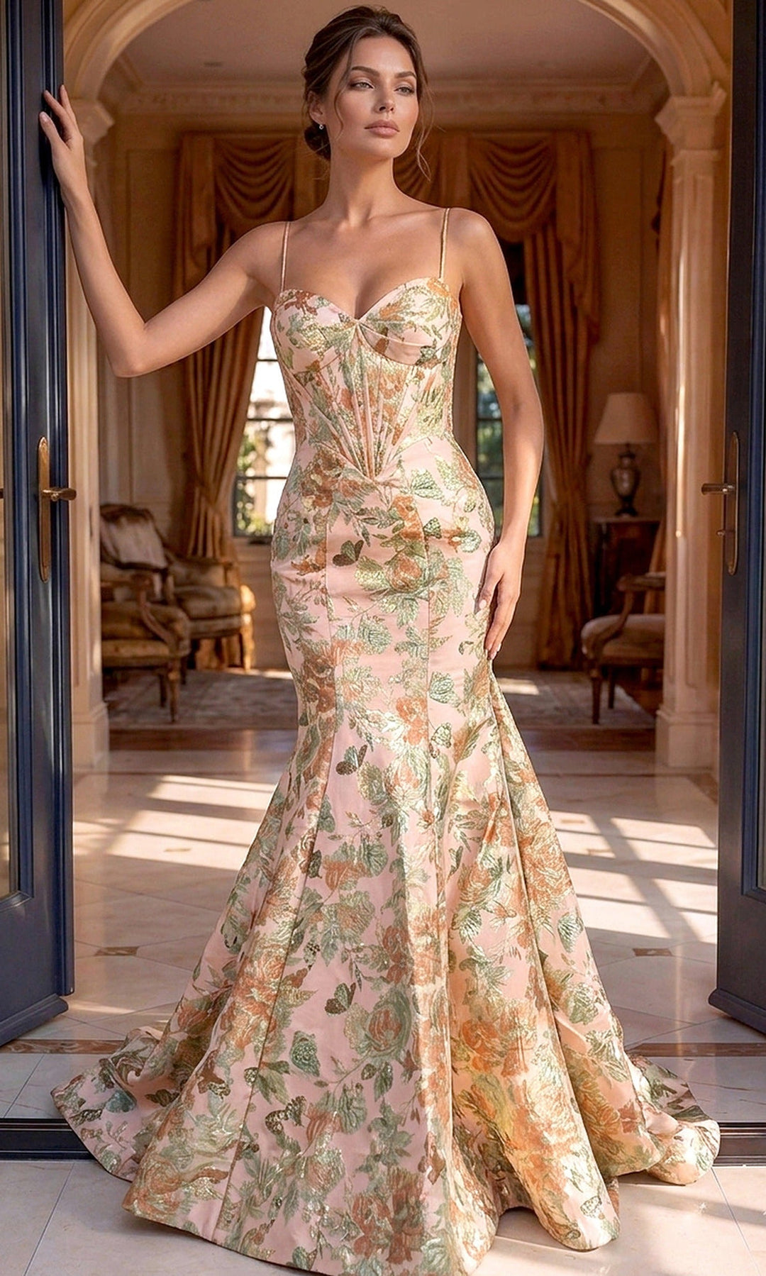 Jovani 52175 Orange