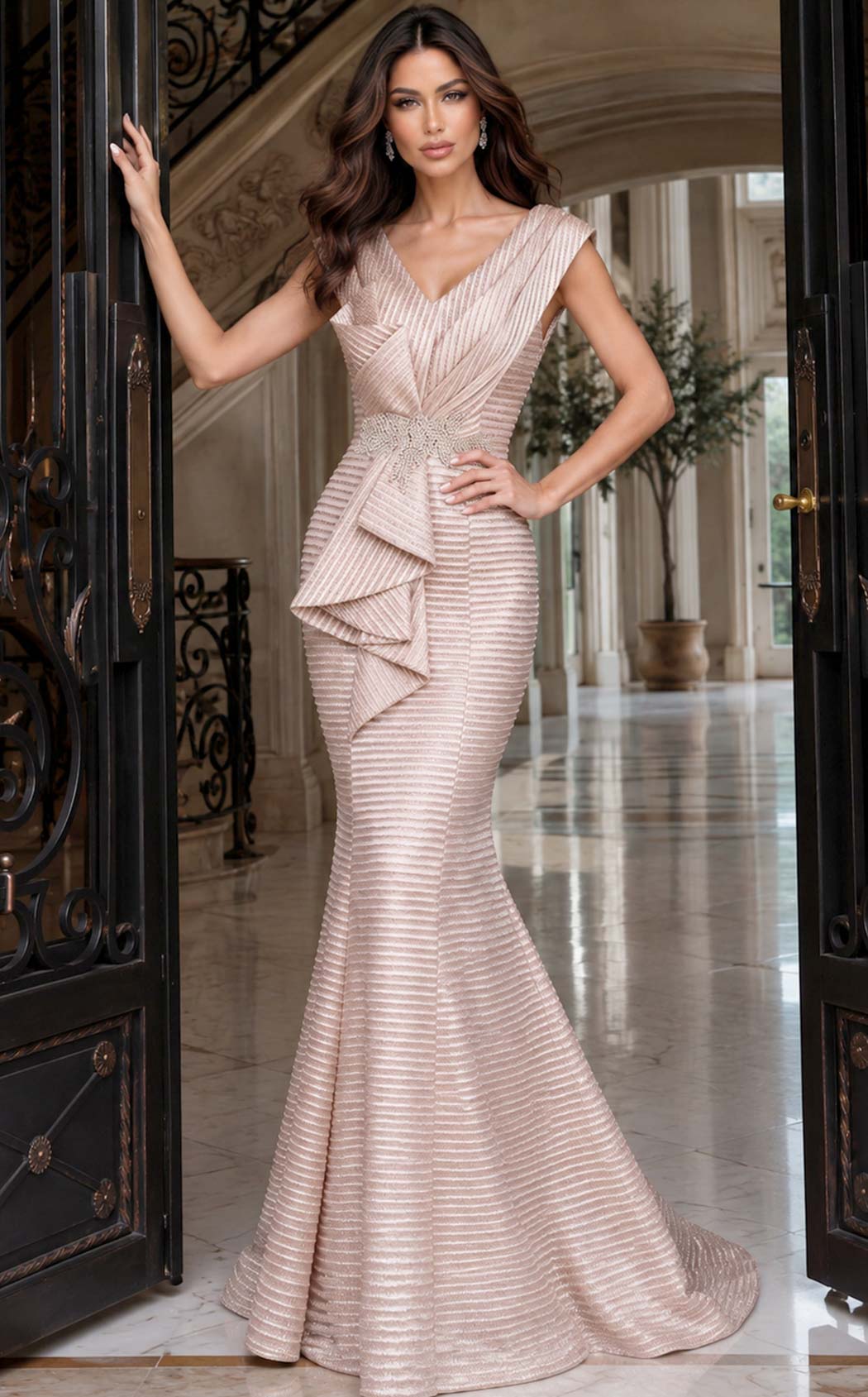 Jovani 52355 Rose