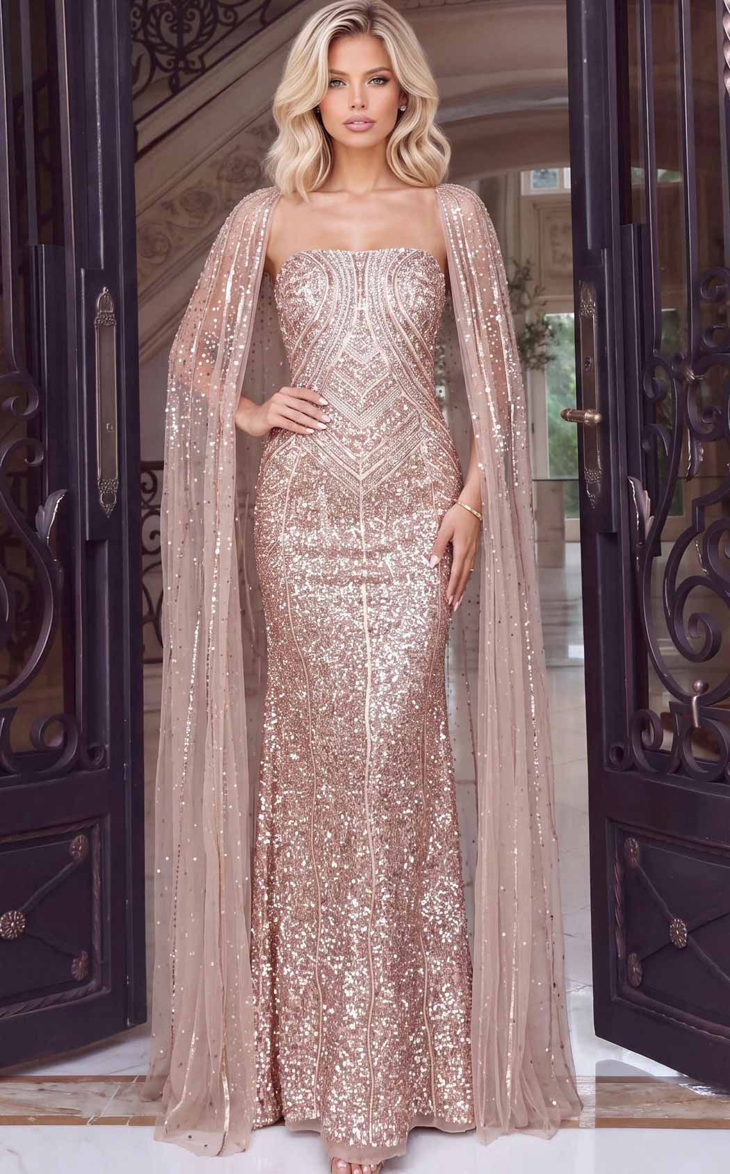 Jovani 52485 Champagne
