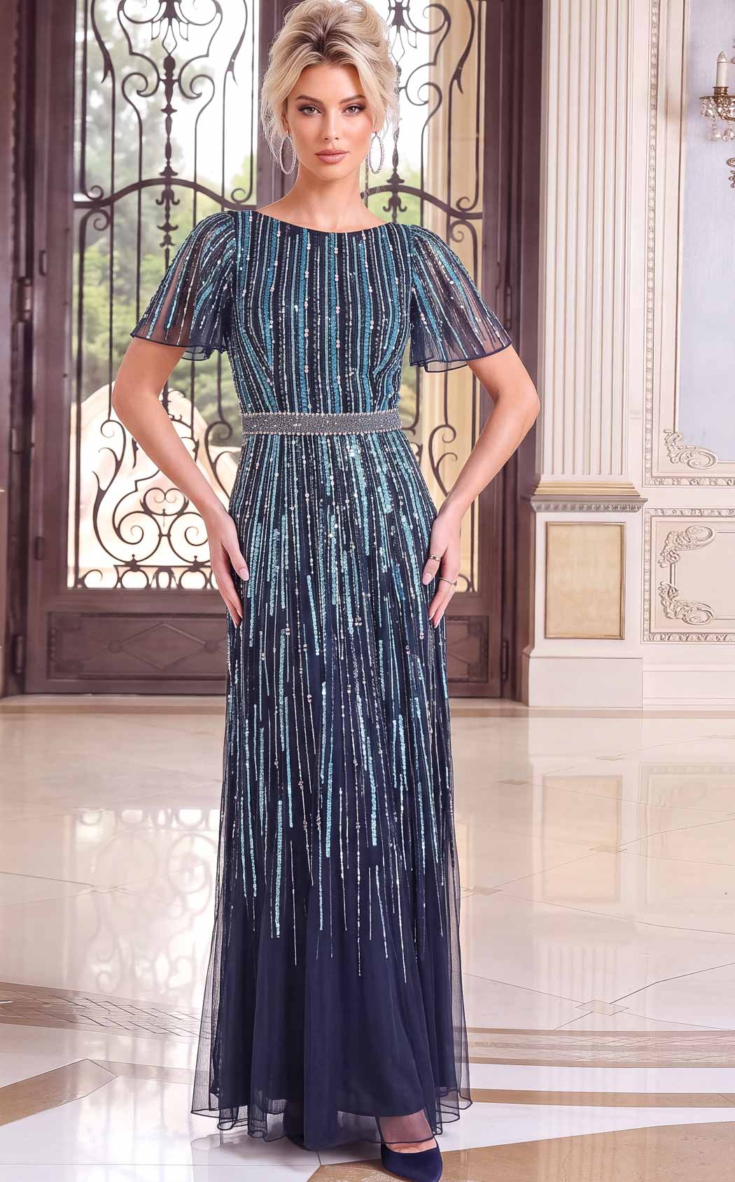 Jovani 52501 Navy-Blue