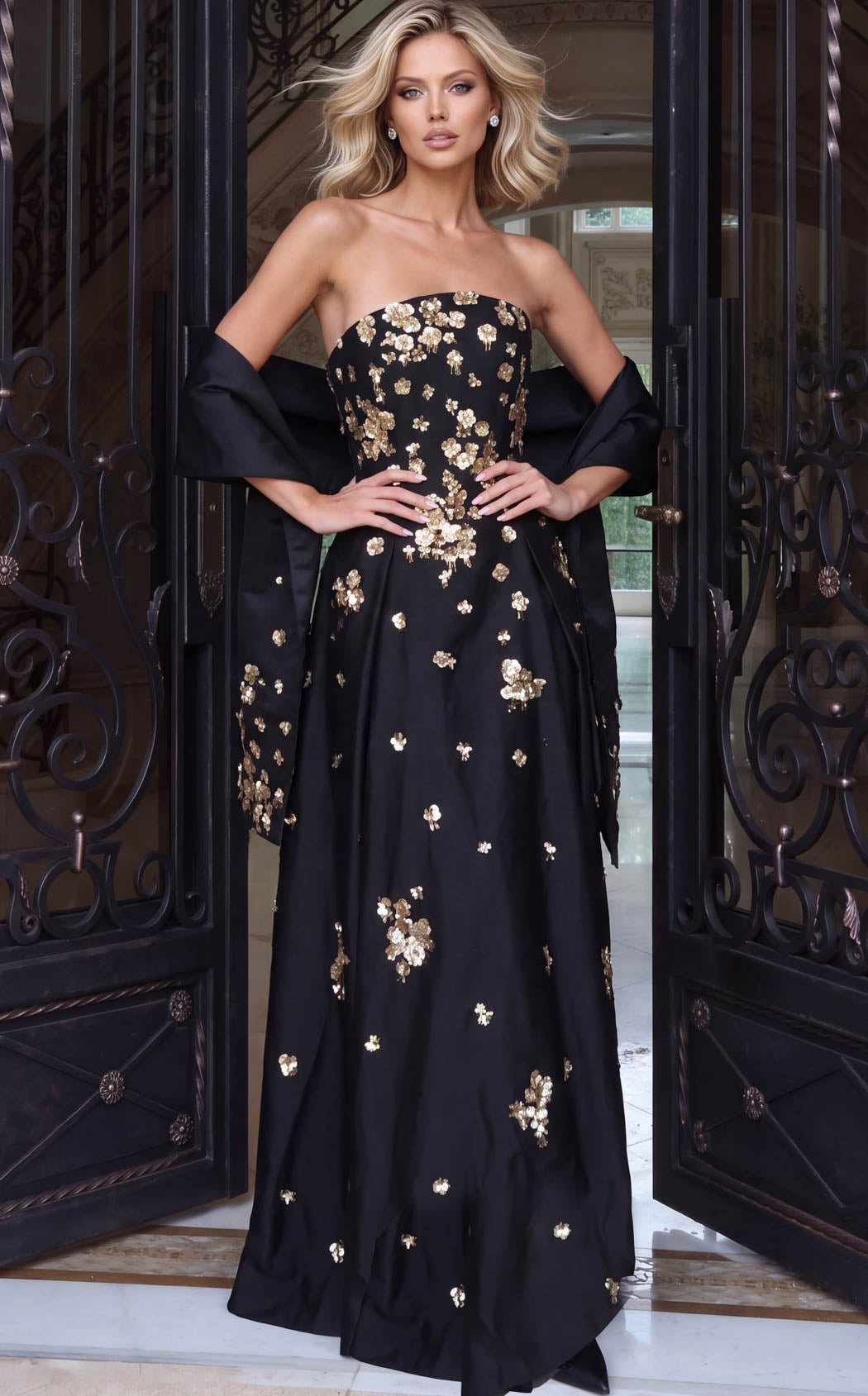 Jovani 52552 Black