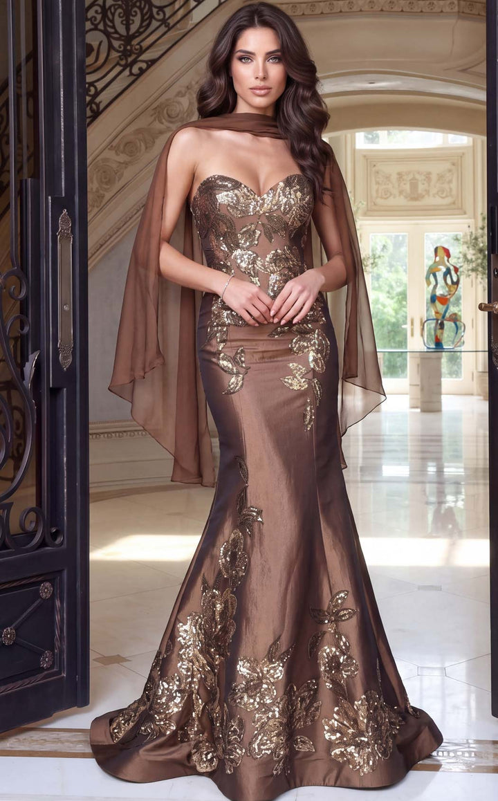 Jovani 52776 Bronze