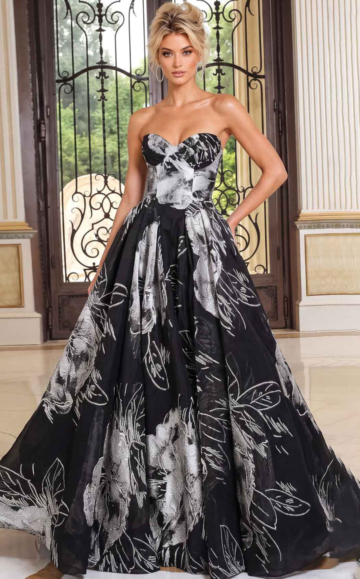 Jovani 53102 Black/White