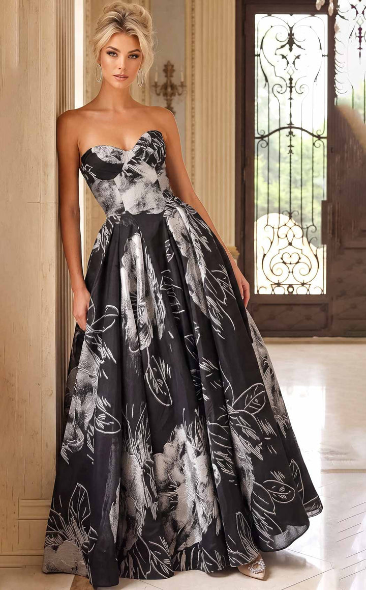 Jovani 53102 Black/White