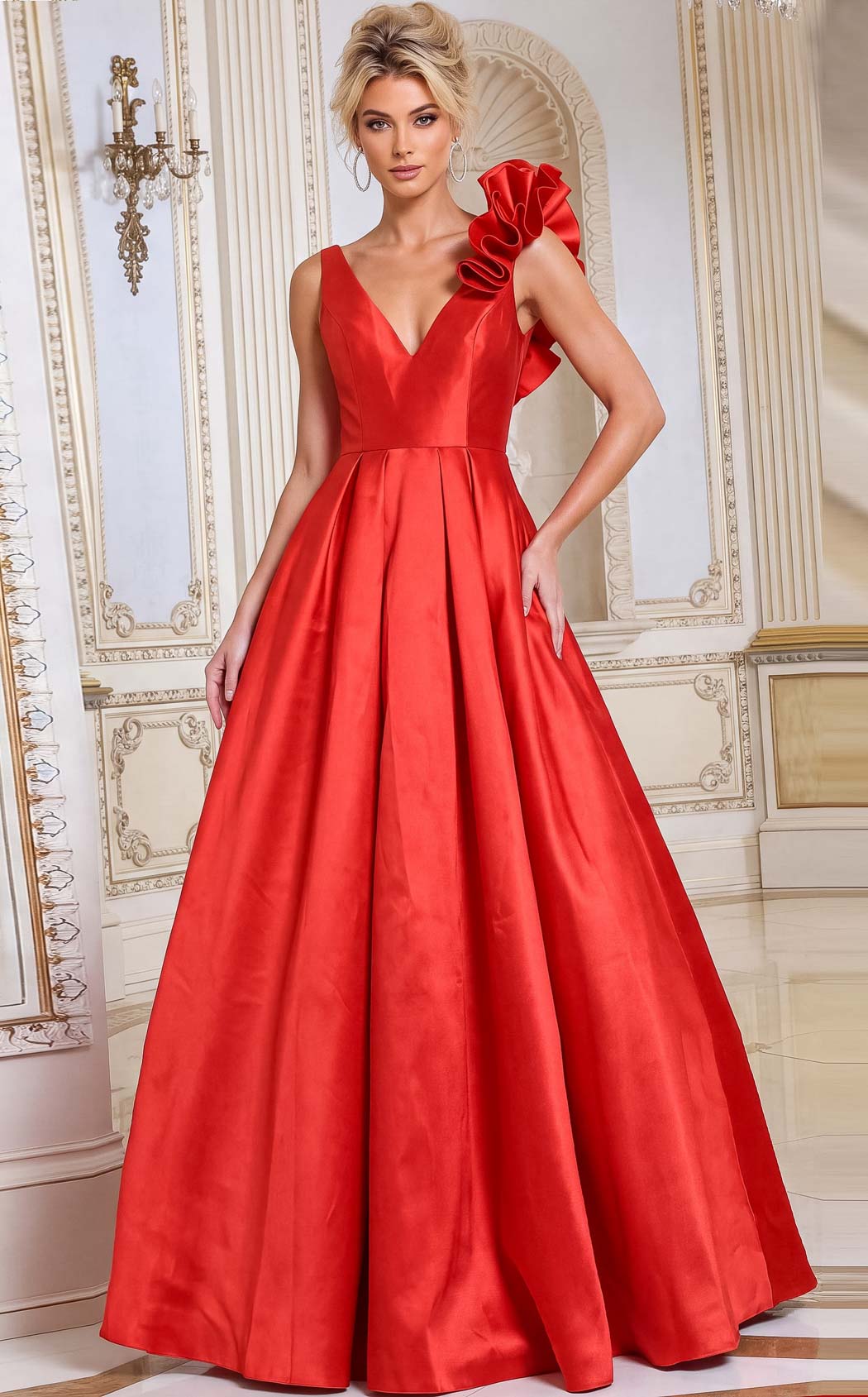 Jovani 53137 Red