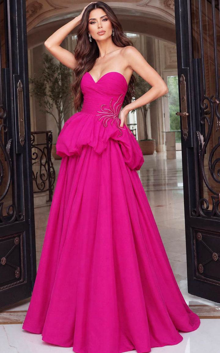 Jovani 53141 Fuchsia