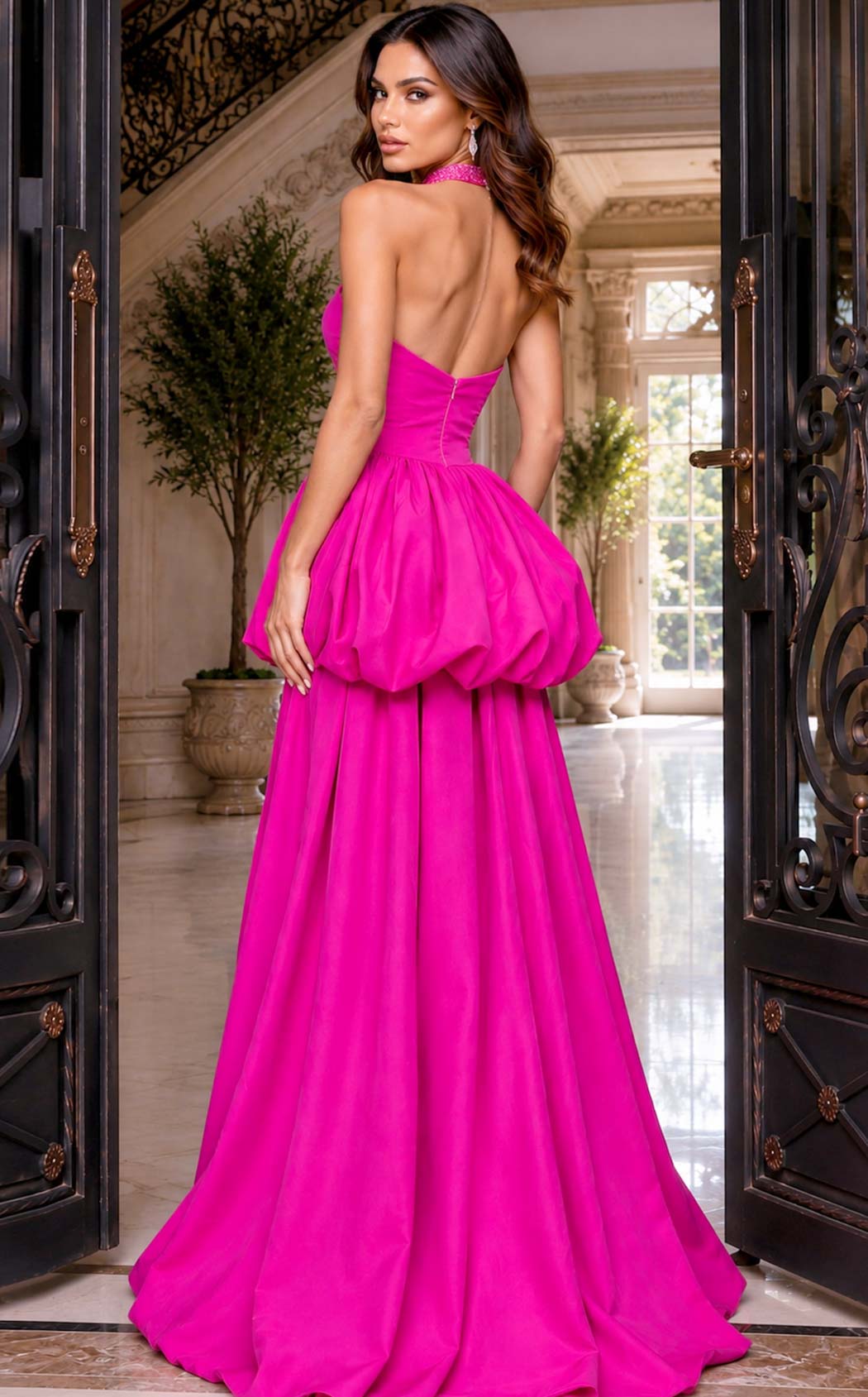 Jovani 53141 Fuchsia