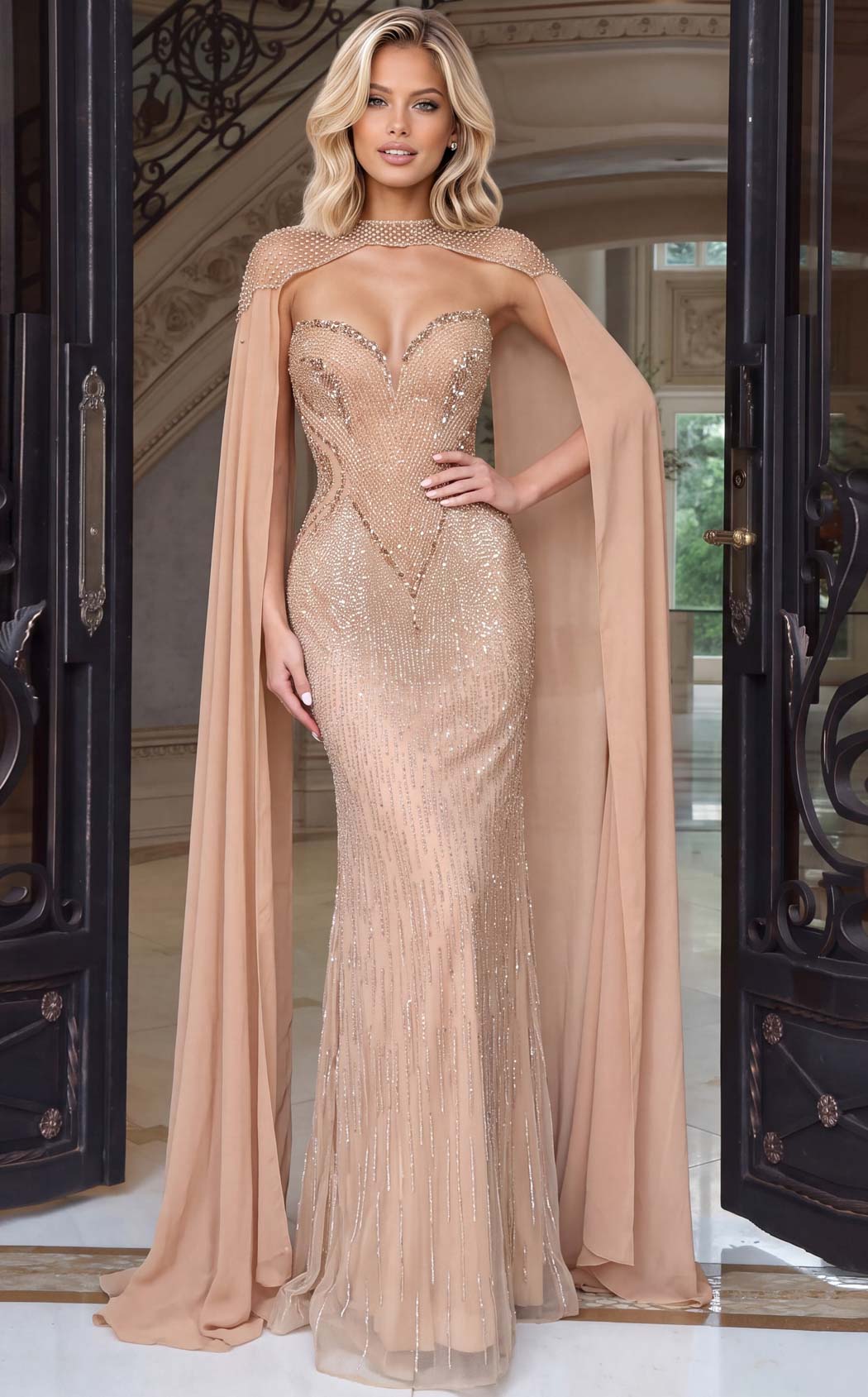 Jovani 53249 Gold