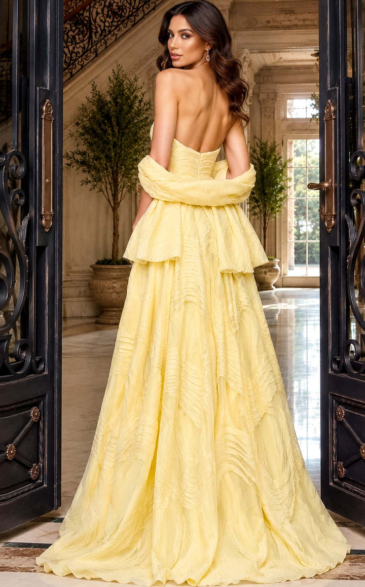 Jovani 53366 Yellow