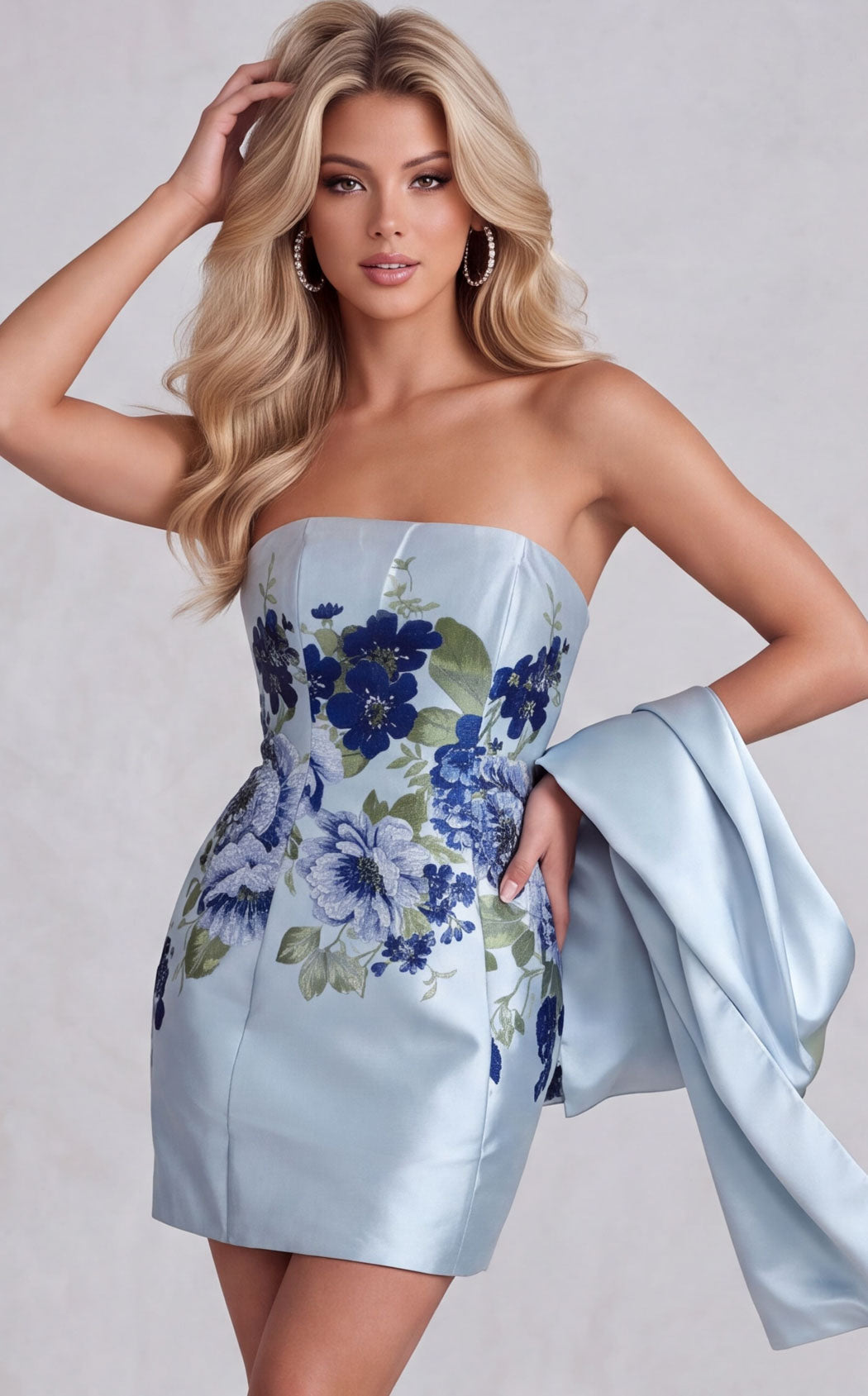 Jovani 53420 Light-Blue-Multi