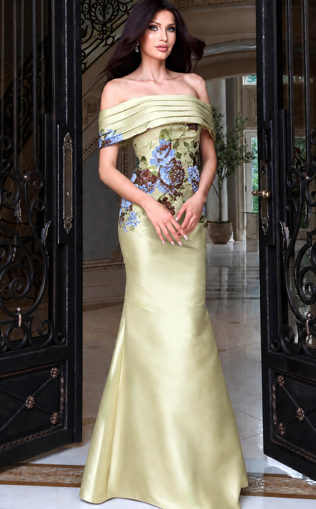Jovani 53421 Pale-Yellow
