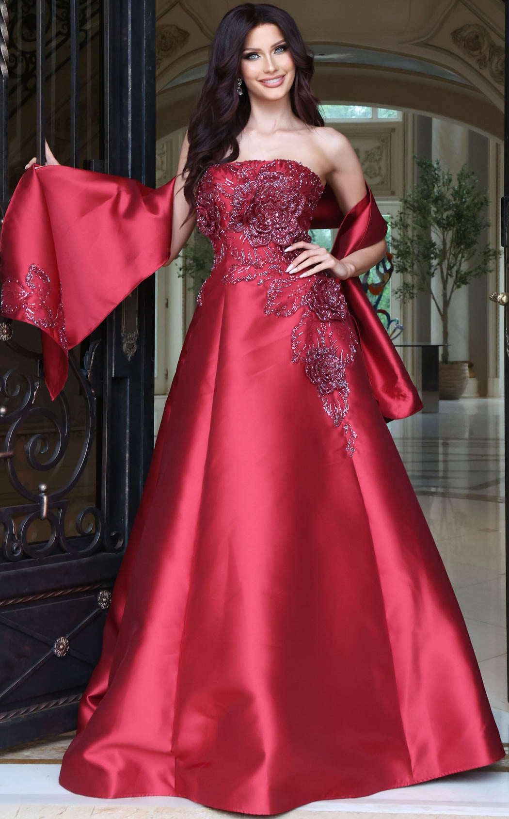 Jovani 53469 Wine