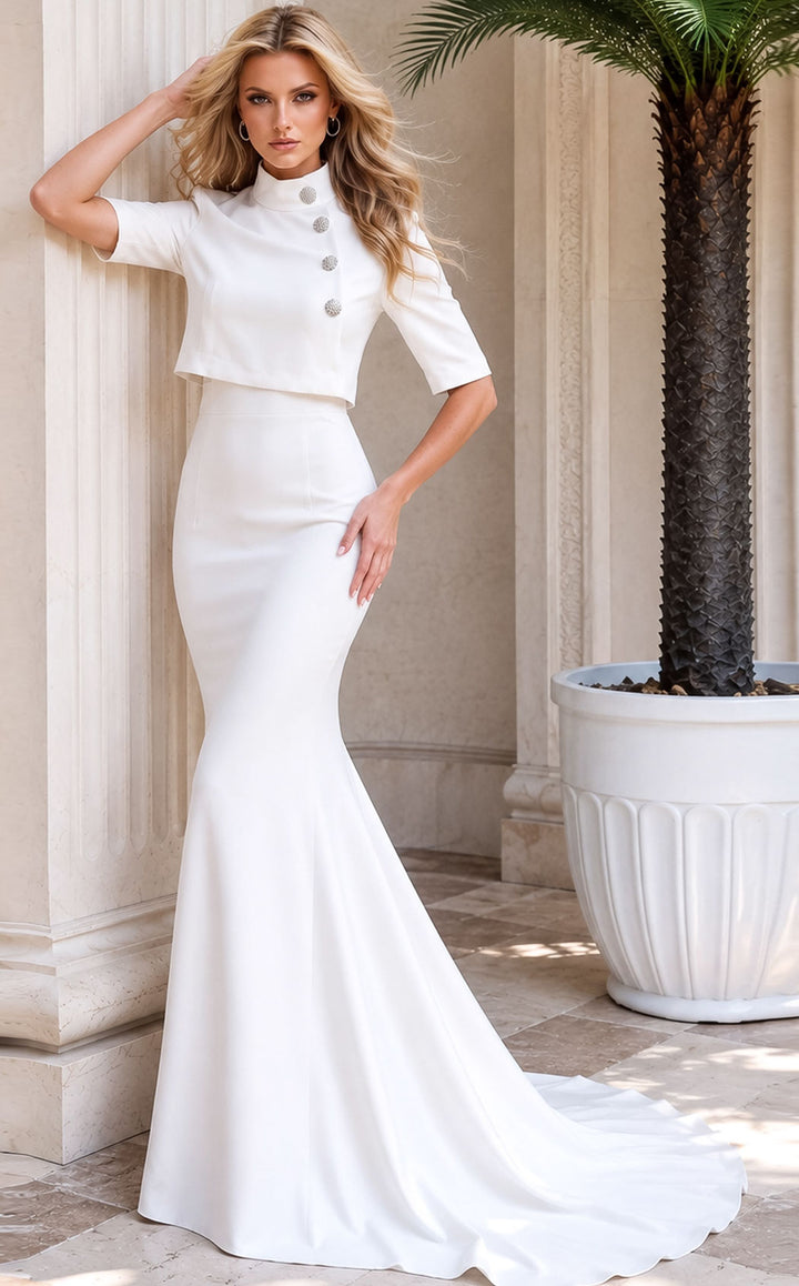 Jovani 53561 White