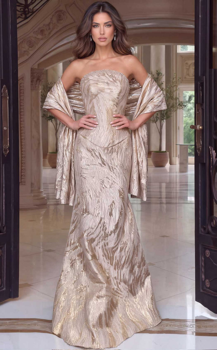 Jovani 53919 Gold
