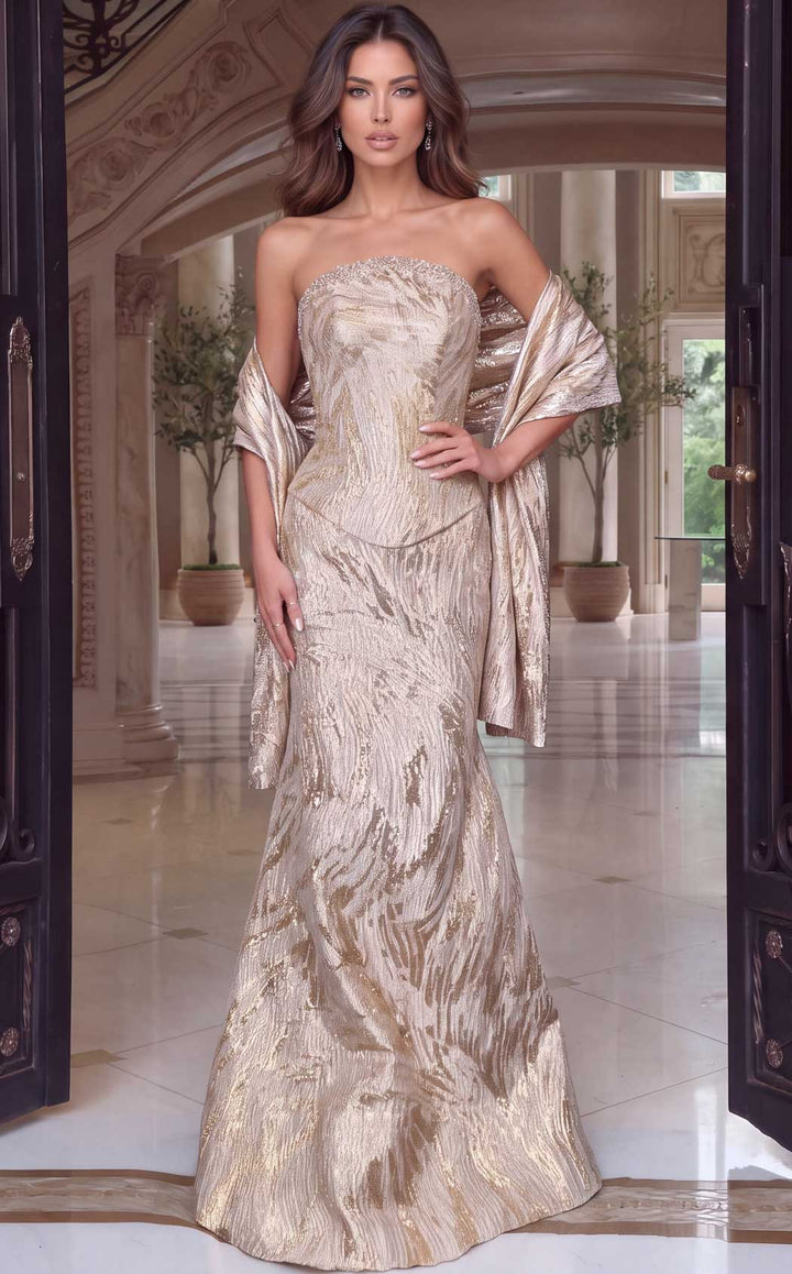 Jovani 53919 Gold