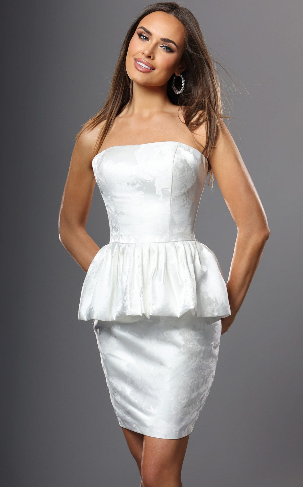 Jovani 53952 Off-White