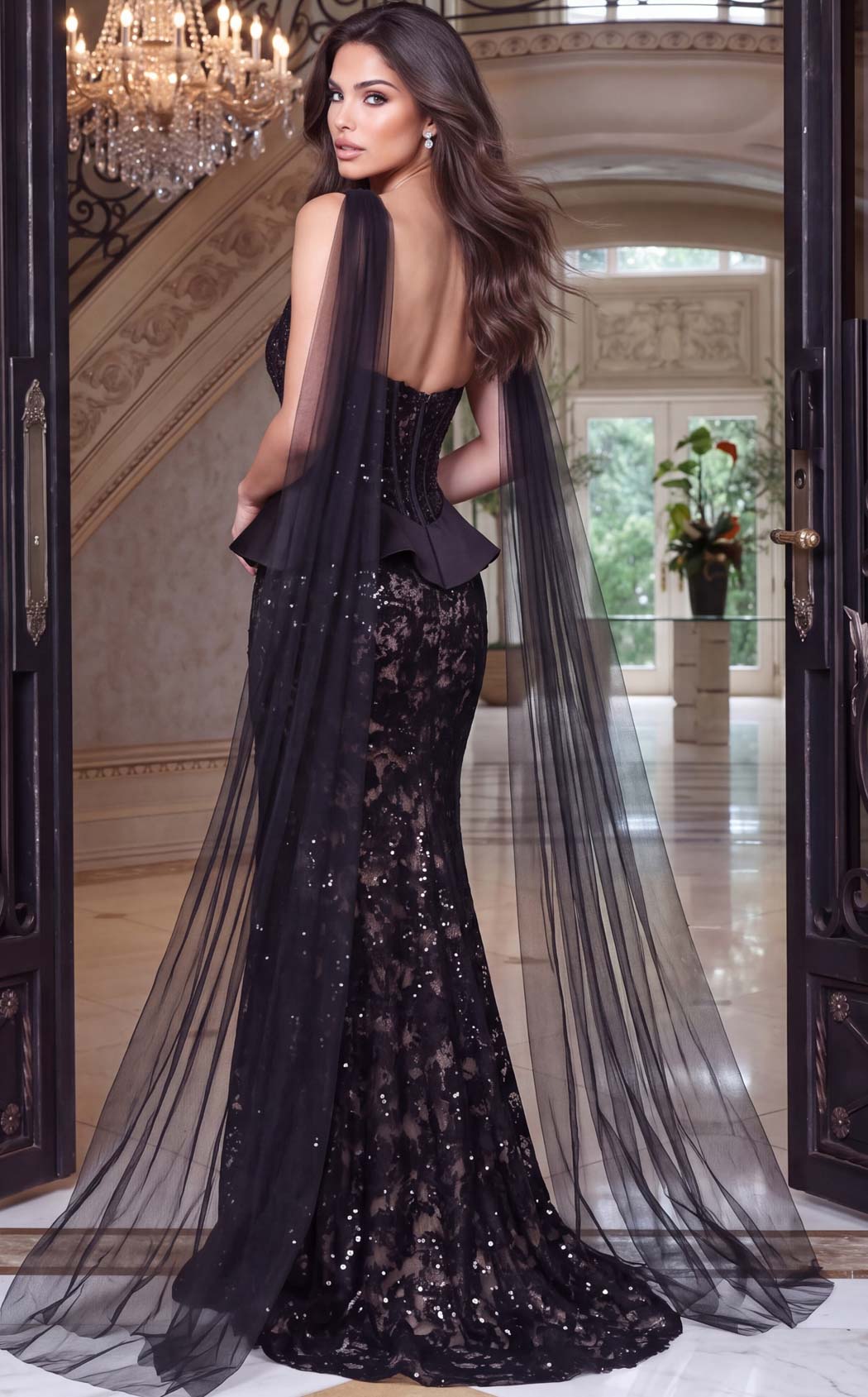 Jovani 54243 Black