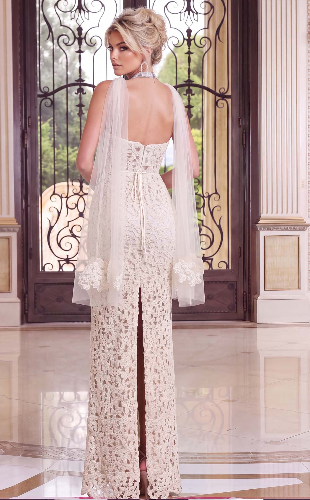Jovani 54573 Beige