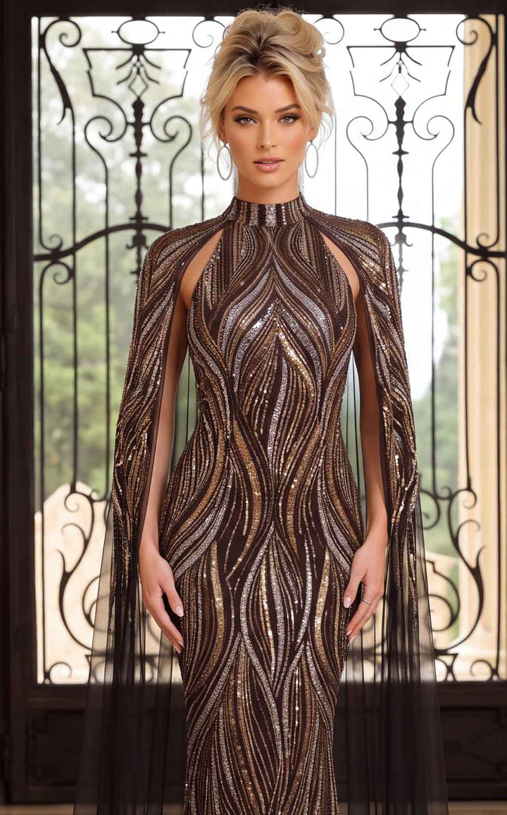 Jovani 54920 Brown