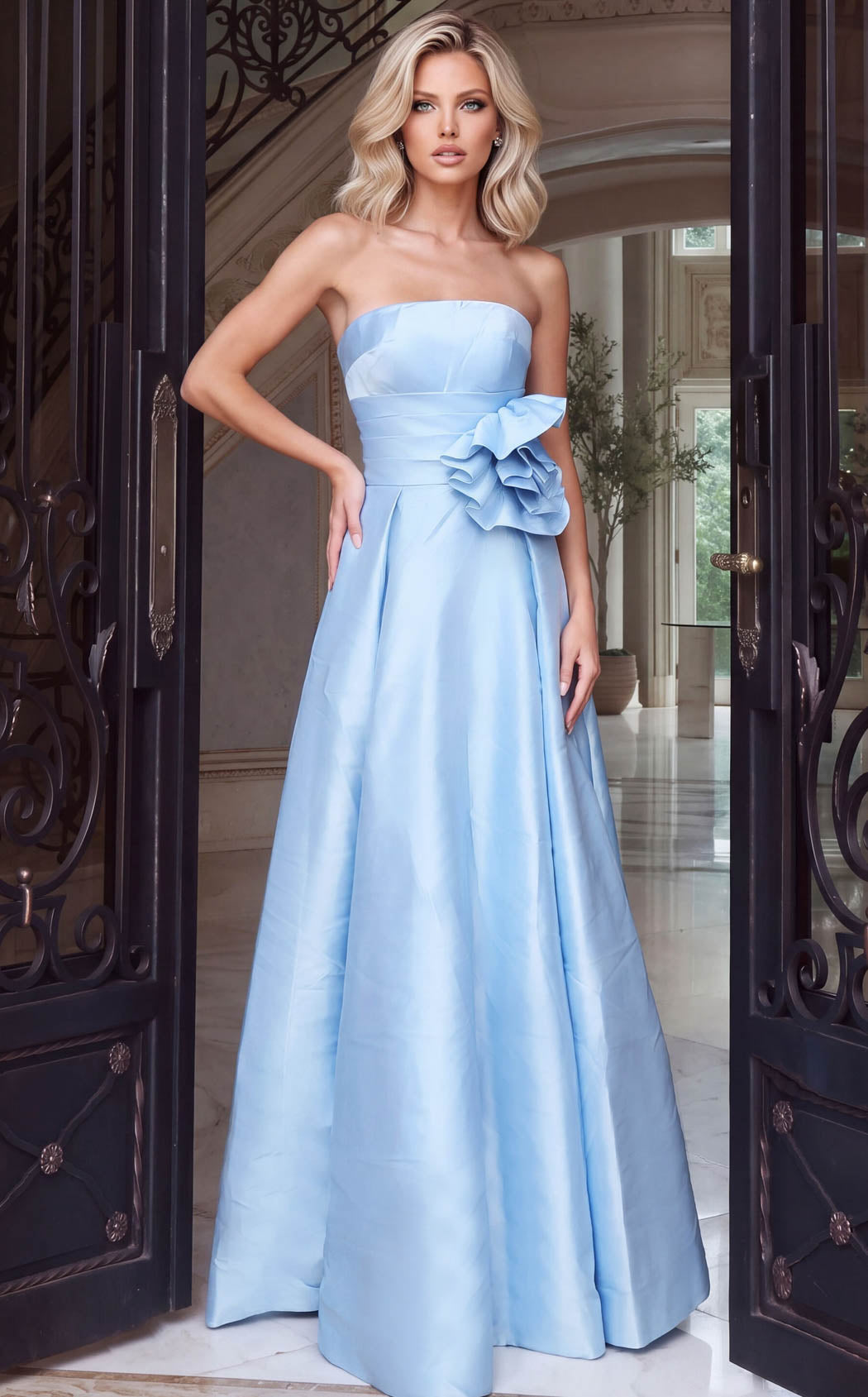Jovani 55121 Light-Blue
