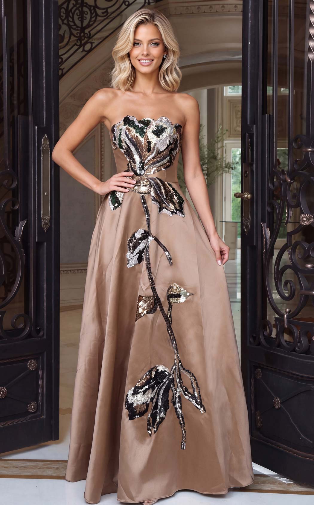 Jovani 55133 Brown