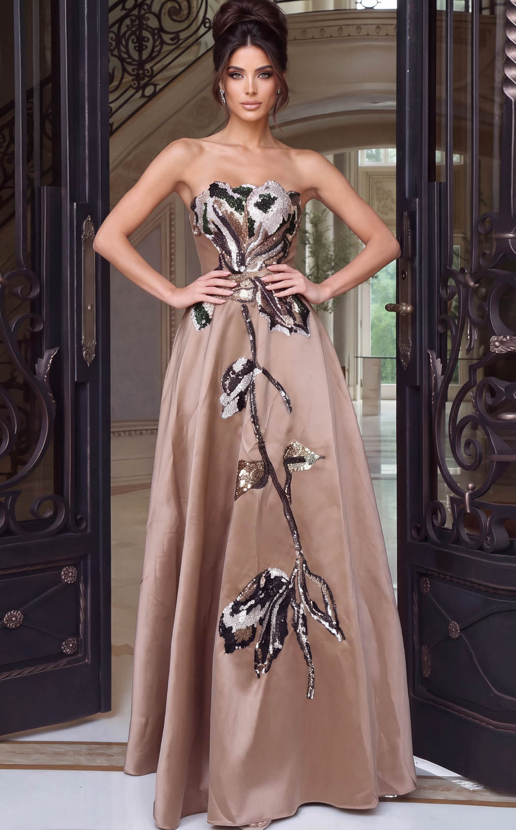 Jovani 55133 Brown