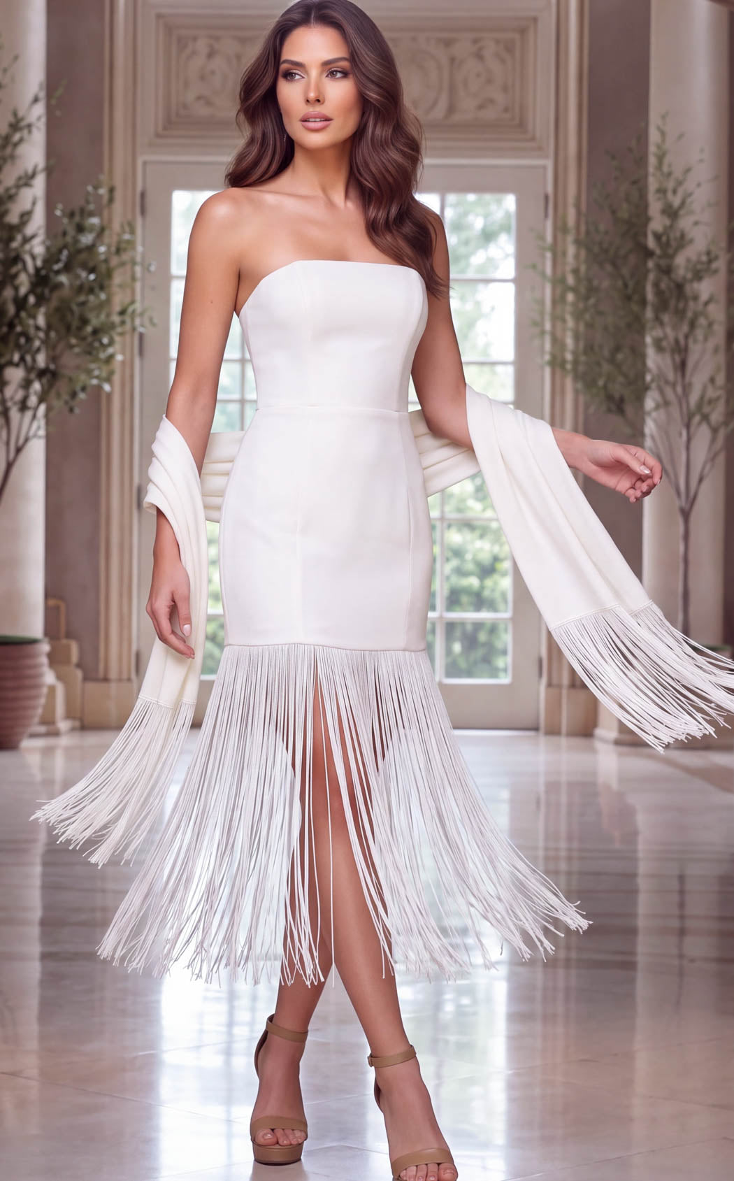 Jovani 55225 Ivory