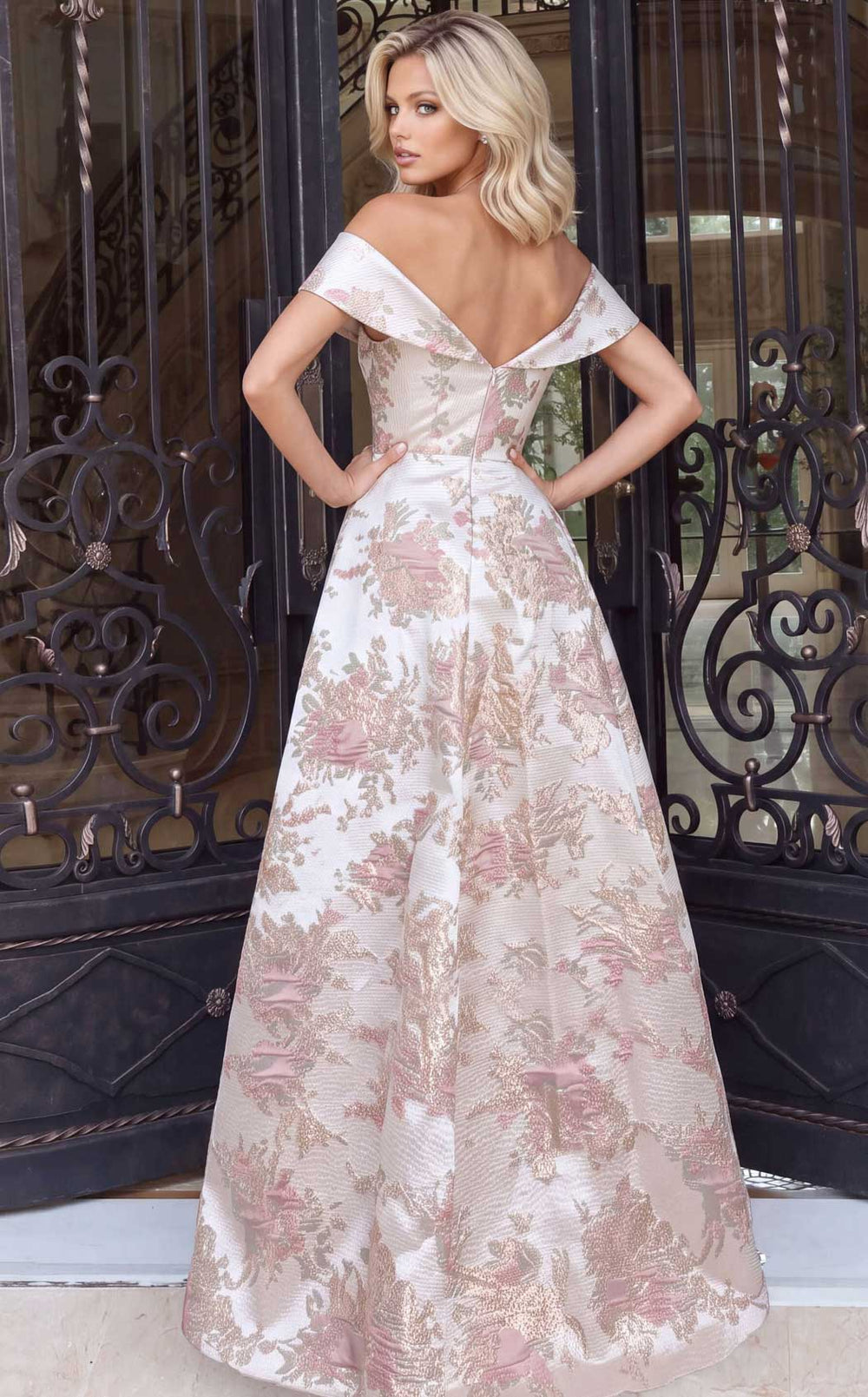 Jovani 55468 Blush-Multi
