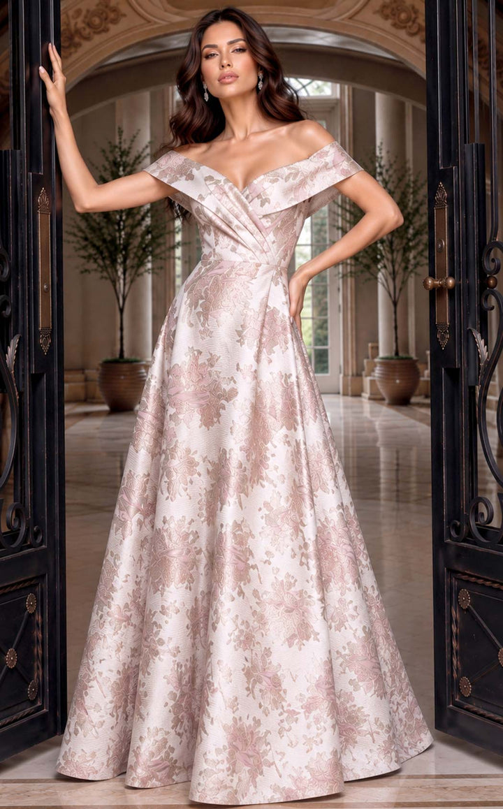 Jovani 55468 Blush-Multi