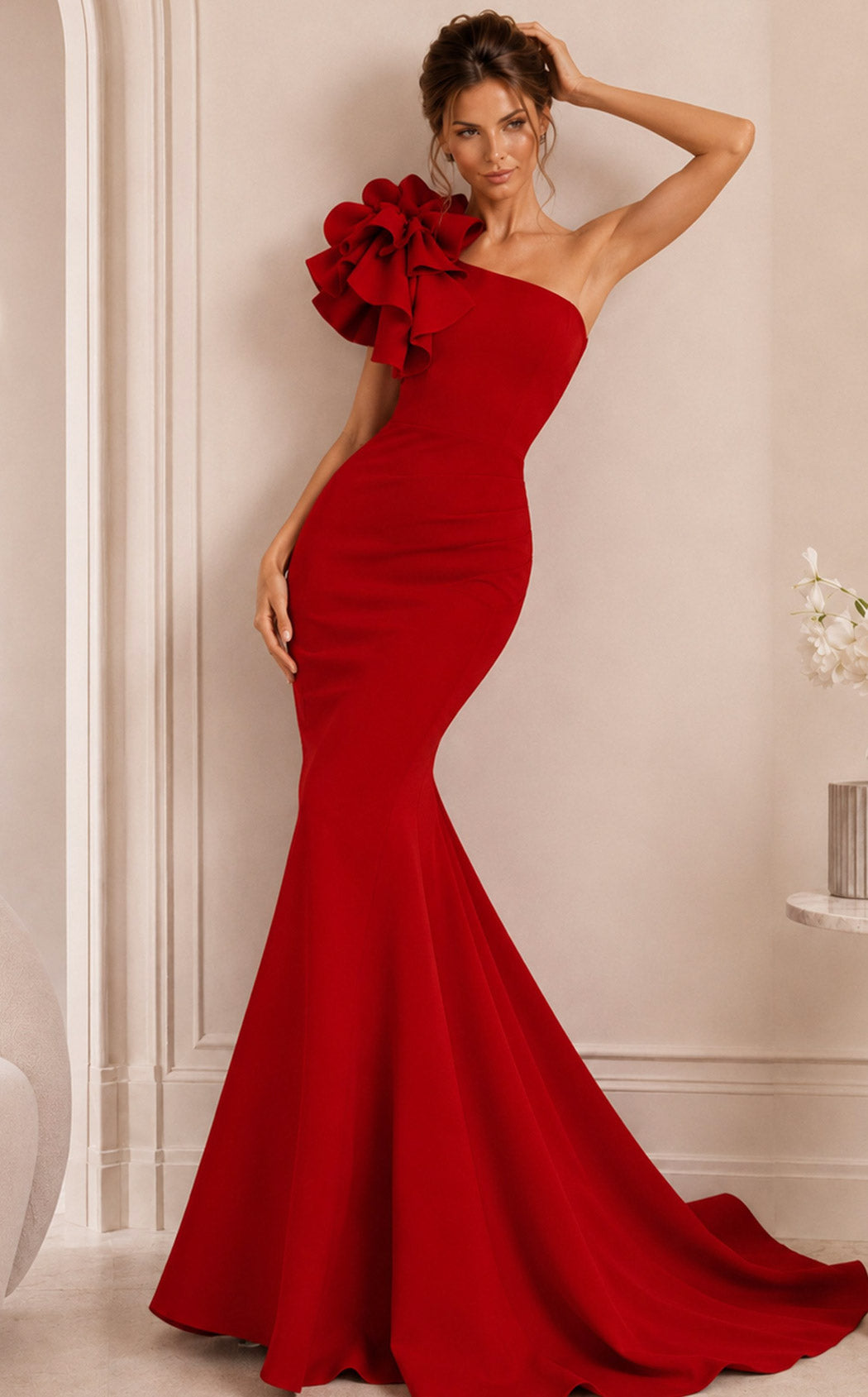 Jovani 63994 Tomato