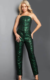 Jovani 09627 Emerald/Black