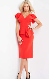 Jovani 09645 Tomato