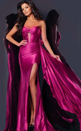 Jovani D5021 Hot-Pink