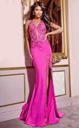 Jovani D5030 Hot Pink