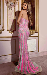 Jovani D5719 Nude Multi